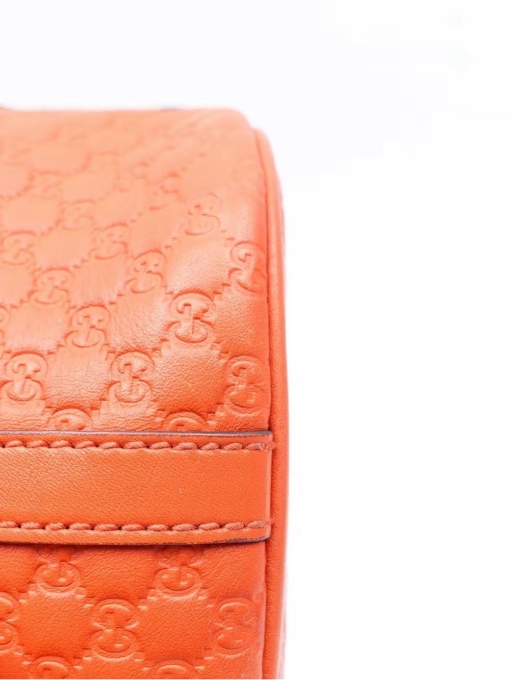 Gucci Orange Microguccissima Dome - Picture 7 of 8